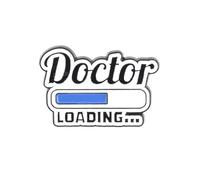 Clj Charles Le Jeune Pin's Doctor Loading... - Humour - qualité de finition - Epingle - Broche - Badge - PINS MEDECIN DOCTEUR