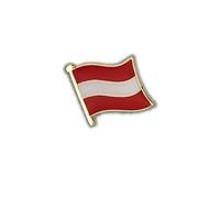 Clj Charles Le Jeune Pin's Drapeau Autriche Flottant - Drapeaux - qualité de finition - Epingle - Broche - Badge - PINS EUROPE