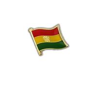 Clj Charles Le Jeune Pin's Drapeau Bolivie Flottant - Bolivien - Drapeaux - qualité de finition - Epingle - Broche - Badge - PINS AMERIQUE DU SUD
