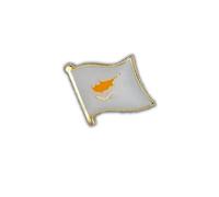 Clj Charles Le Jeune Pin's Drapeau Chypre Flottant - Drapeaux - qualité de finition - Epingle - Broche - Badge - PINS EUROPE