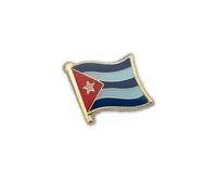 Clj Charles Le Jeune Pin's Drapeau Cuba Flottant - Cubain - Amérique du Sud - qualité de finition - Epingle - Broche - Badge - PINS AMERIQUE DU SUD