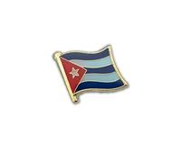 Clj Charles Le Jeune Pin's Drapeau Cuba Flottant - Cubain - Drapeaux - qualité de finition - Epingle - Broche - Badge - PINS AMERIQUE DU SUD