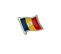 Clj Charles Le Jeune Pin's Drapeau Moldavie Flottant - Moldave - Drapeaux - qualité de finition - Epingle - Broche - Badge - PINS EUROPE