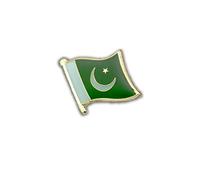 Clj Charles Le Jeune Pin's Drapeau Pakistan Flottant - Pakistanais - Drapeaux - qualité de finition - Epingle - Broche - Badge - PINS ASIE OCEANIE