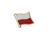 Clj Charles Le Jeune Pin's Drapeau Pologne Flottant - Drapeaux - qualité de finition - Epingle - Broche - Badge - PINS EUROPE