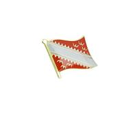 Clj Charles Le Jeune Pin's Drapeau Région De France - Alsace - Drapeaux - qualité de finition - Epingle - Broche - Badge - PINS REGIONS DE FRANCE