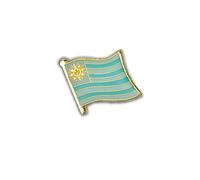 Clj Charles Le Jeune Pin's Drapeau Uruguay Flottant - Uruguayen - Drapeaux - qualité de finition - Epingle - Broche - Badge - PINS AMERIQUE DU SUD