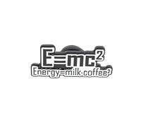 Clj Charles Le Jeune Pin's Emc2 Energy Milk And Coffee - Science - Humour - qualité de finition - Epingle - Broche - Badge - PINS PHRASES ET CITATIONS