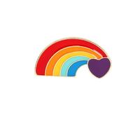 Clj Charles Le Jeune Pin's Gay Pride, Arc En Ciel - Engagés - qualité de finition - Epingle - Broche - Badge - PINS ENGAGES