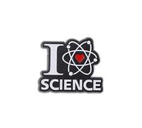 Clj Charles Le Jeune Pin's I Love Science - Métiers - qualité de finition - Epingle - Broche - Badge - PINS SCIENCE