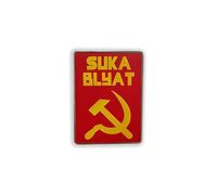 Clj Charles Le Jeune Pin's Russe Soviétique Vintage, Suka Blyat, Bien Joué - Communiste - Soviétique - qualité de finition - Epingle - Broche - Badge - SOVIETIQUE