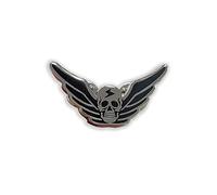 Clj Charles Le Jeune Pin's Tête De Mort Ailée, Biker - Gothique - qualité de finition - Epingle - Broche - Badge - PINS GOTHIQUES