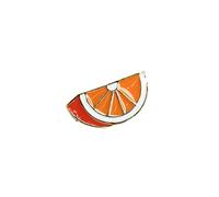 Clj Charles Le Jeune Pin's Tranche D'orange - Alimentation - qualité de finition - Epingle - Broche - Badge - PINS NOURRITURE