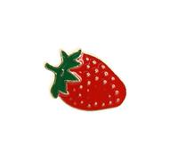 CLJ - Pin's - Fraise - Rouge - Unisexe - Alimentation - qualité de finition - Epingle - Broche - Badge - PINS NOURRITURE