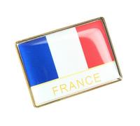CLJ - Pin's - France - Bleu blanc rouge France - Unisexe - Drapeaux - qualité de finition - Epingle - Broche - Badge - FRANCE