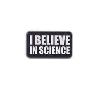 CLJ - Pin's - I Believe in Science - Noir et blanc - Unisexe - Métiers - qualité de finition - Epingle - Broche - Badge - PINS