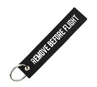 CLJ - Porte-clés - AIR SECURITY - Noir et blanc - Sécurité aviation - Urgence