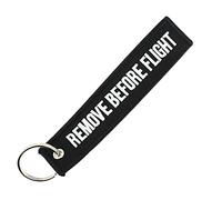 CLJ - Porte-clés - AIR SECURITY - Noir et jaune - Sécurité aviation - Urgence