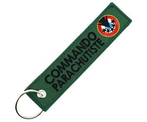CLJ - Porte-clés - Commando Parachutiste - Armée de l'air - Vert armée - Militaire -