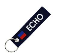 CLJ - Porte-clés - Echo - Bleu Marine - Nautique - Maritime