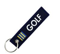 CLJ - Porte-clés - Golf - Bleu Marine - Signaux Maritimes - Maritime