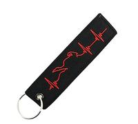CLJ - Porte-clés - HEART BREATH - noir et rouge - Métiers - Urgence