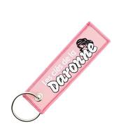 CLJ - Porte-clés - Les clés de la Daronne - Rose layette - Humour - Fantaisie