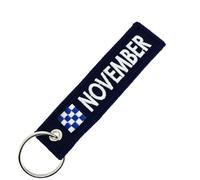 CLJ - Porte-clés - November - Bleu Marine - Nautique - Maritime