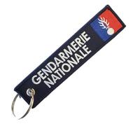 CLJ - Porte-clés - Passion Gendarme - Bleu marine foncé - Militaire -