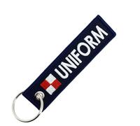 CLJ - Porte-clés - Uniform - Bleu Marine - Signaux Maritimes - Maritime