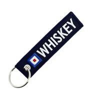 CLJ - Porte-clés - Whiskey - Bleu Marine - Nautique - Maritime
