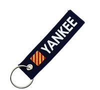 CLJ - Porte-clés - Yankee - Bleu Marine - Nautique - Codes internationaux