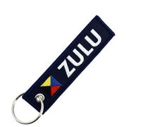 CLJ - Porte-clés - Zulu - Bleu Marine - Nautique - Maritime