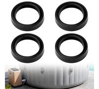 CLKE 4 PCS Joints d'entrée et de Sortie pour Spa Intex Pure Spa | Joints pour Simple Spa 11699,Étanchéité pour Simple Spa,Spa Intex,Filtre Spa,Joint four Empêche Les Fuites Maintient L'eau