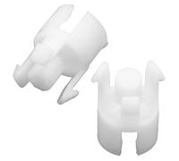 CLKE Clip de boucle de maître-cylindre d’embrayage de voiture, compatible avec Citroën C2 C3 C4 C5 C6 et Peugeot 307 308 408 2008 3008 207, lot de 2, blanc