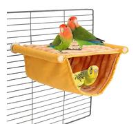 CLKE Hamac pour oiseaux, perruches, perruches, accessoires pour perruches, jouets à oiseaux, accessoires de cage à oiseaux, accessoires pour cage à rats, hamsters
