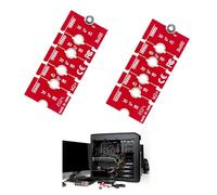 CLKE Lot de 2 adaptateurs d'extension de longueur M2 + M.2 NGFF/NVME, 2230, 2242, 2260, 2280, multi-usages pour boîtier d'ordinateur
