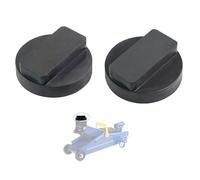 CLKE Lot de 2 coussinets de cric de voiture pour BMW Série 1, 2, 3, 4, 5, 6, 7, 60 mm, en caoutchouc, adaptateur de cric, coussin de support en caoutchouc robuste (noir)