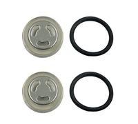 CLKE Lot de 2 kits de réparation pour verre de frein - Diamètre : 18 mm - Pour réservoir de liquide de frein - Pour moto - Réservoir de liquide de frein avant et arrière - Embrayage - Cylindre de