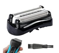 CLKE Pièce de Rechange Series 3 32B,Tête de Rasoir de Rechange pour Braun,avec Brosse Double Extrémité,Compatible pour Braun Series 3 300S,310S,3000S,3020S 3030S 3040S,3050CC,3090CC