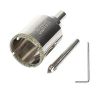 CLKE Scie Cloche 35mm Diamant, Foret Carrelage avec Foret Guide Centreur, Ouvre-Trou en Verre, pour Coupe de Carrelage, Verre, Céramique, Pierre Microcristalline, Granit