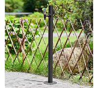 CLLXDZ Colonne À Eau de Jardin Verticale, Robinet Exterieur Jardin au Gel, Fontaine de Jardin, avec Pistolet Pulvérisateur de 7,5 M et Support de Tuyau(F,86x5cm/34x2in)