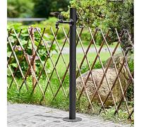 CLLXDZ Colonne À Eau de Jardin Verticale, Robinet Exterieur Jardin au Gel, Fontaine de Jardin, avec Pistolet Pulvérisateur de 7,5 M et Support de Tuyau(B,86x5cm/34x2in)