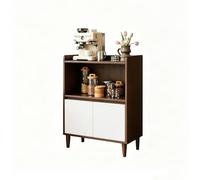 CLLXDZ Meuble de Cuisine en Bois avec Comptoir Élargi, Buffet Multifonctionnel avec Poignées Dissimulées pour Salon et Salle a Manger(White,60cm/23.6in)