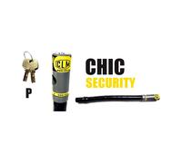 Clm Chic Piaggio Mp3 300cc E4 Hpe Fix 19 Dotted Key Handlebar Lock Noir