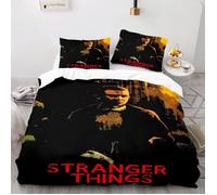 CLn-3362 Parure de lit 3D Stranger Things ensemble de literie housse de couette taies d'oreiller films de Scien Taille:240*220cm