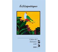 Clo 87 Éc(h)opoétiques - Mélanie Bourlet - Inalco Presses - broché - Revue