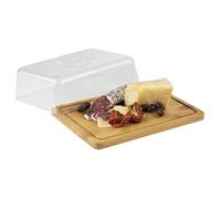 APS Germany – Plateau à fromage APS 820 en bois rectangulaire avec couvercle 24×18,5 cm, hauteur 8 cm