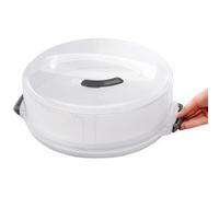 Cloche à gâteau ajustable et transportable