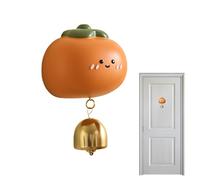 Cloche à ouvrir - Carillon éolien en résine - Aimants de réfrigérateur - Cloche de magasin en laiton - Décoration de façade de maison, entrée de ferme, portail de jardin, décoration rustique vintage à